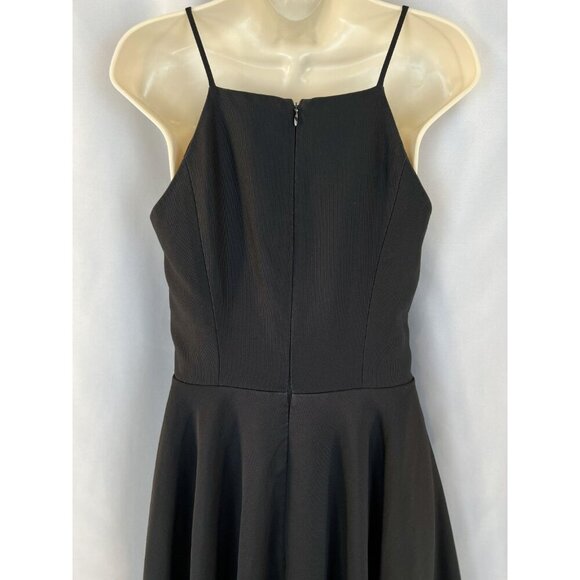 Nha Khanh Black Soft Pink Hi-Lo Formal Gown $890 - Picture 11 of 16